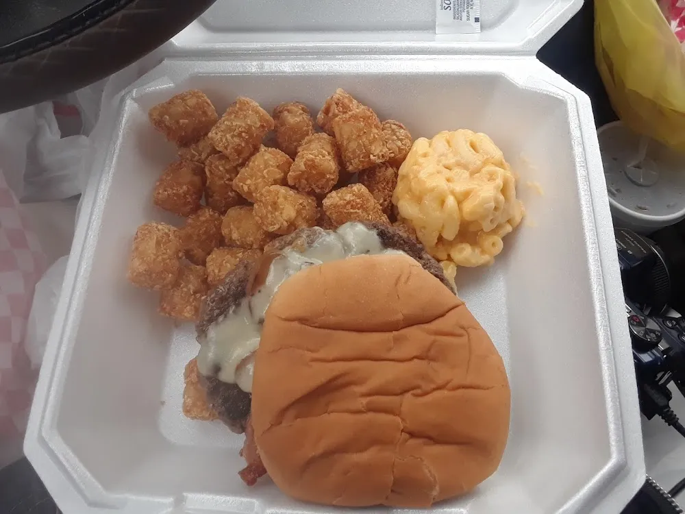 Bacon Mush Swiss Burger